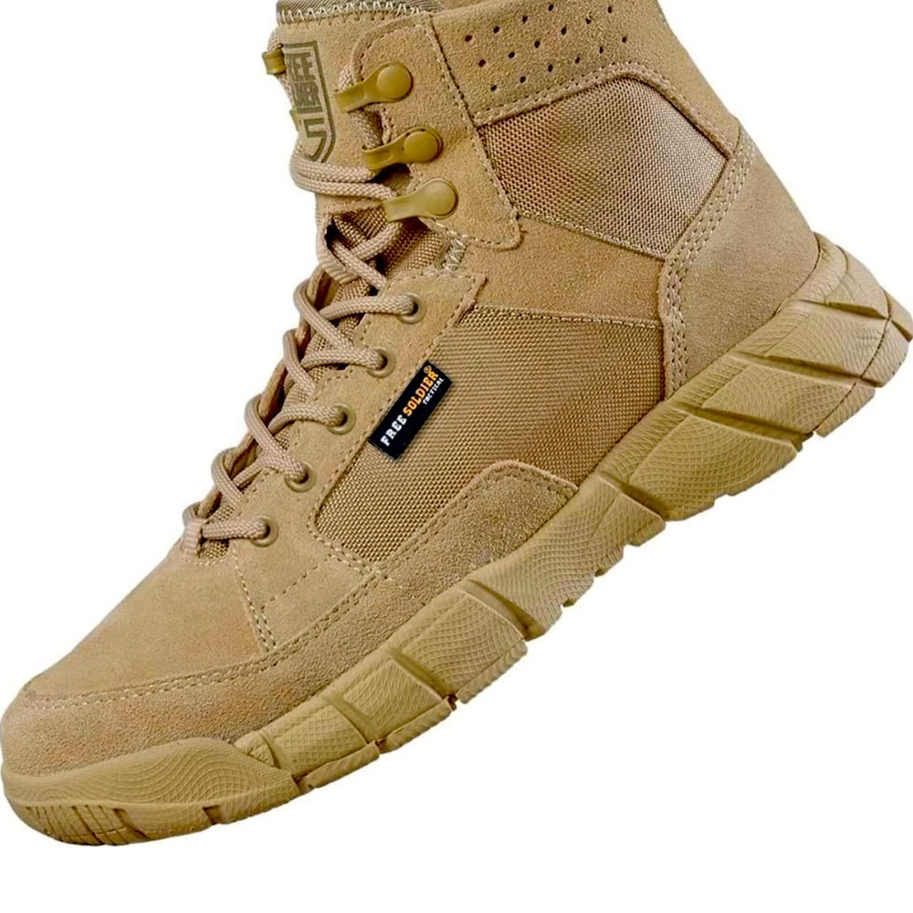 Free soldier waterproof hiking and/or work boots